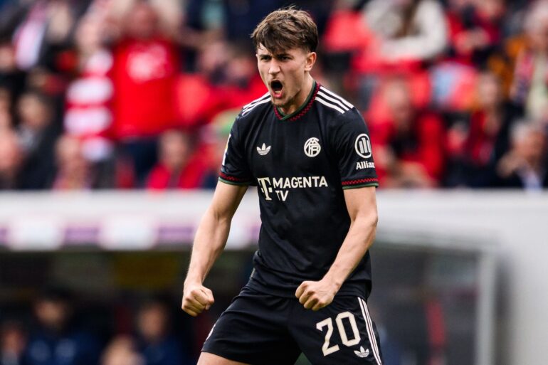 Tom Bischof überzeugte beim FC Bayern in Freiburg.