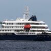 Das Kreuzfahrtschiff «Hondius» verließ den Hafen von Praia und fährt nun Richtung Teneriffa.