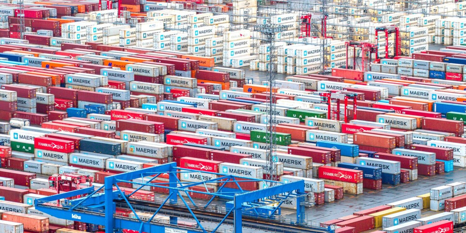 Der Export ist eine Hauptstütze der deutschen Wirtschaft.