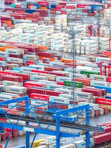 Der Export ist eine Hauptstütze der deutschen Wirtschaft.