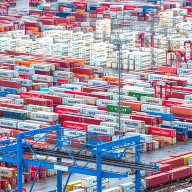 Der Export ist eine Hauptstütze der deutschen Wirtschaft.