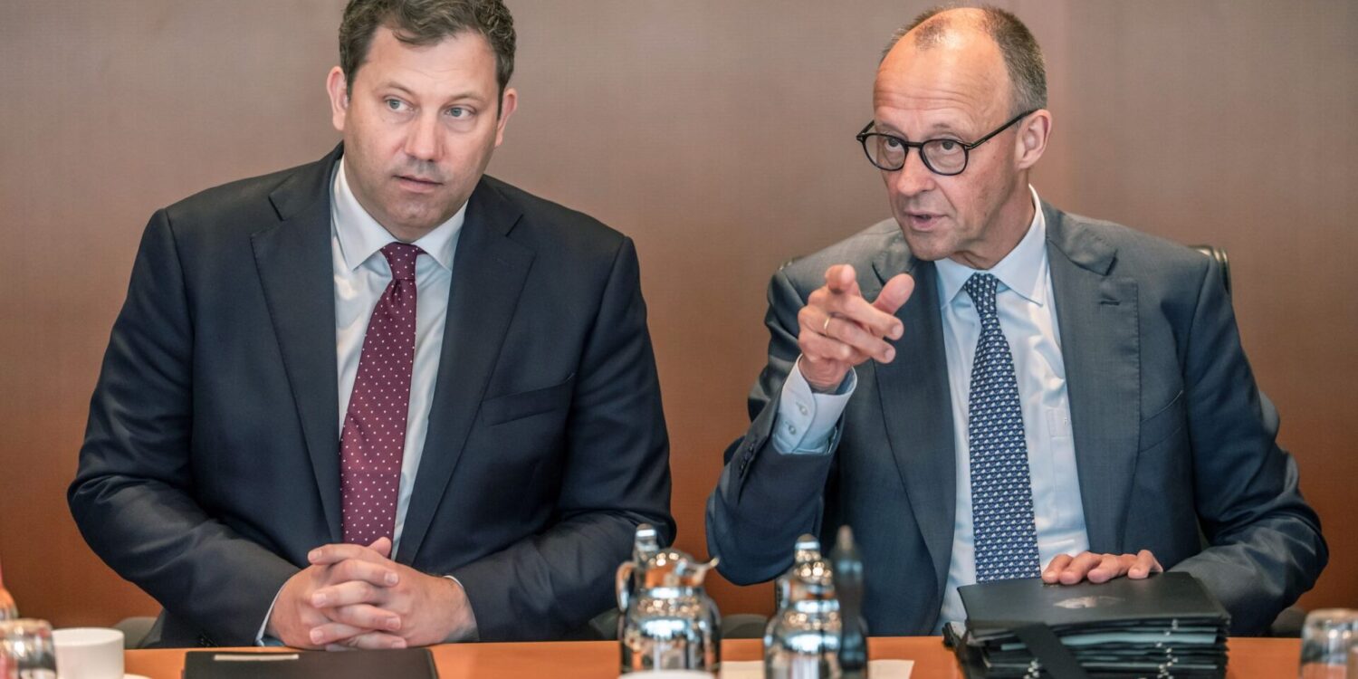 «Business as usual» in der Kabinettssitzung. Aber eine kleine Ansprache zum Jahrestag gab es dann doch.