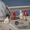 Passagiere des vom Hantavirus befallenen Schiffes Hondius werden ausgeflogen.