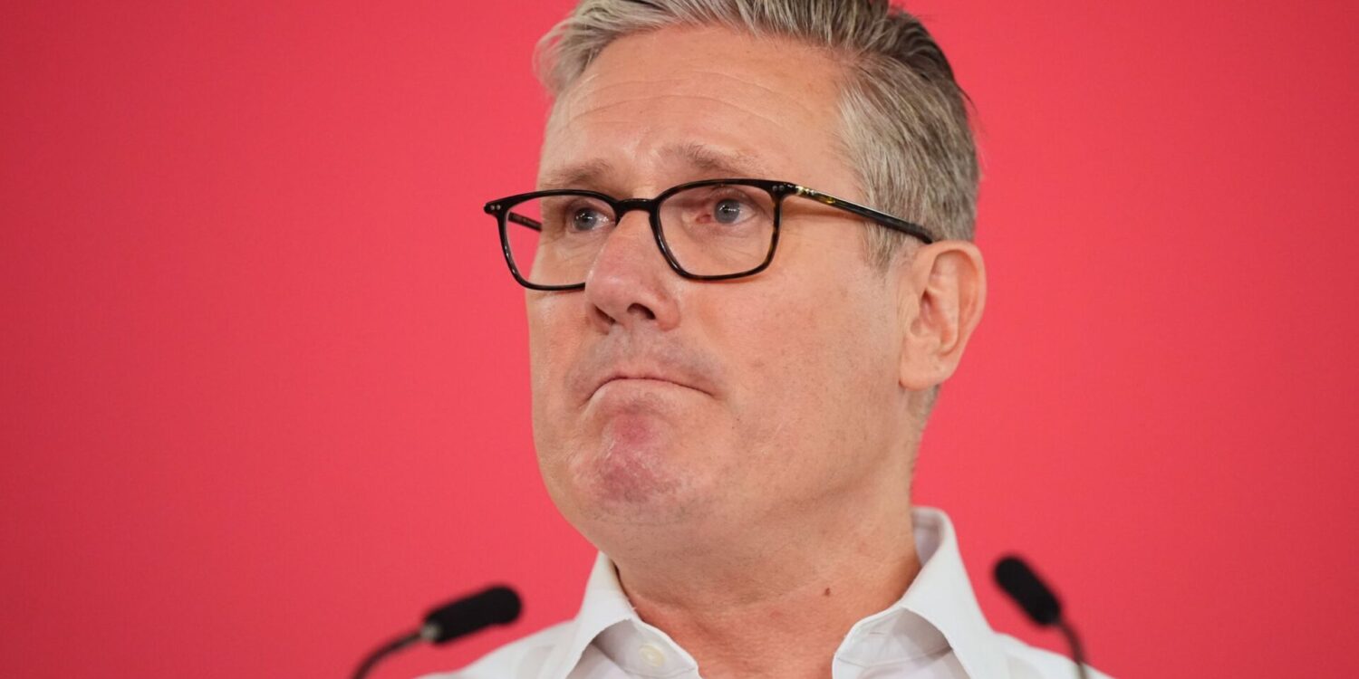 Keir Starmers Rede war mit Spannung erwartet worden.