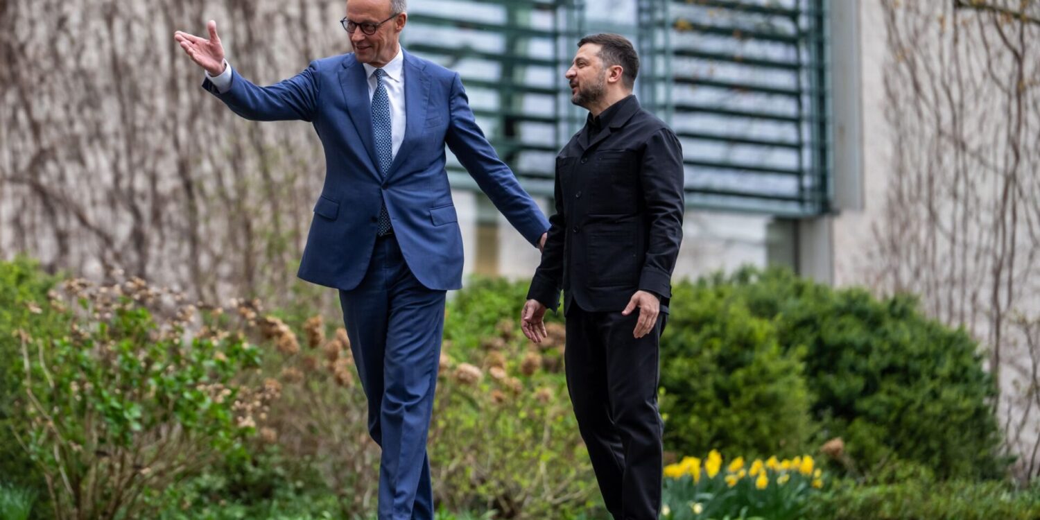 Kanzler Friedrich Merz schlägt einen neuen Weg für die Ukraine vor. (Archivbild)