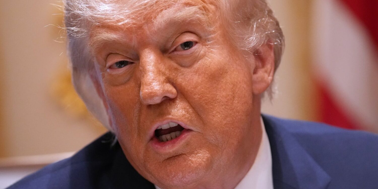 Trump spricht über den aktuellen Stand der Verhandlungen zum Iran-Krieg.