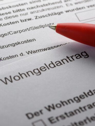 Gut 1,2 Millionen Haushalte in Deutschland beziehen Wohngeld. (Symbolbild)