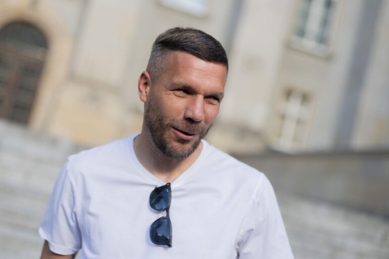 Lukas Podolski beendet seine aktive Karriere. (Archivbild)