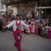 Palästinensischer Clown Reyad Bader bringt Kindern in Gaza zum Opferfest Freude