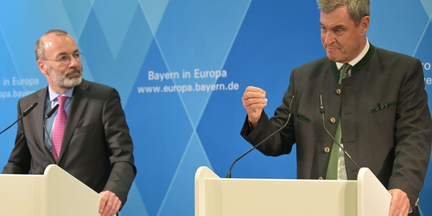 Der mögliche Abzug von US-Soldaten aus Bayern überschattet die Brüssel-Reise des bayerischen Kabinetts.