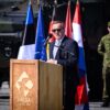 Verteidigungsminister Boris Pistorius in Valga.