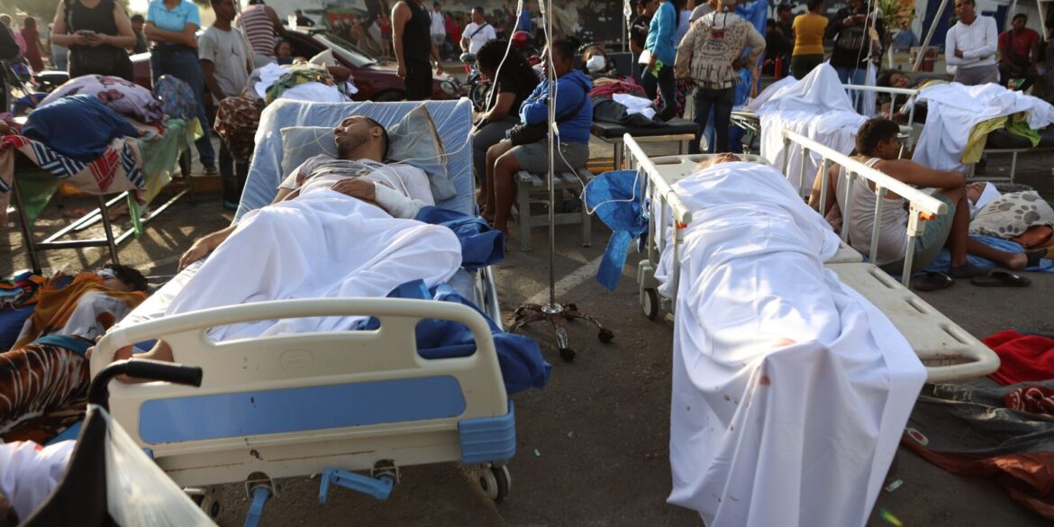 Nach dem schweren Erdbeben in Venezuela