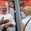 Jan van Aken und Ines Schwerdtner haben die Linke seit 2024 aus dem Umfragetief geführt.