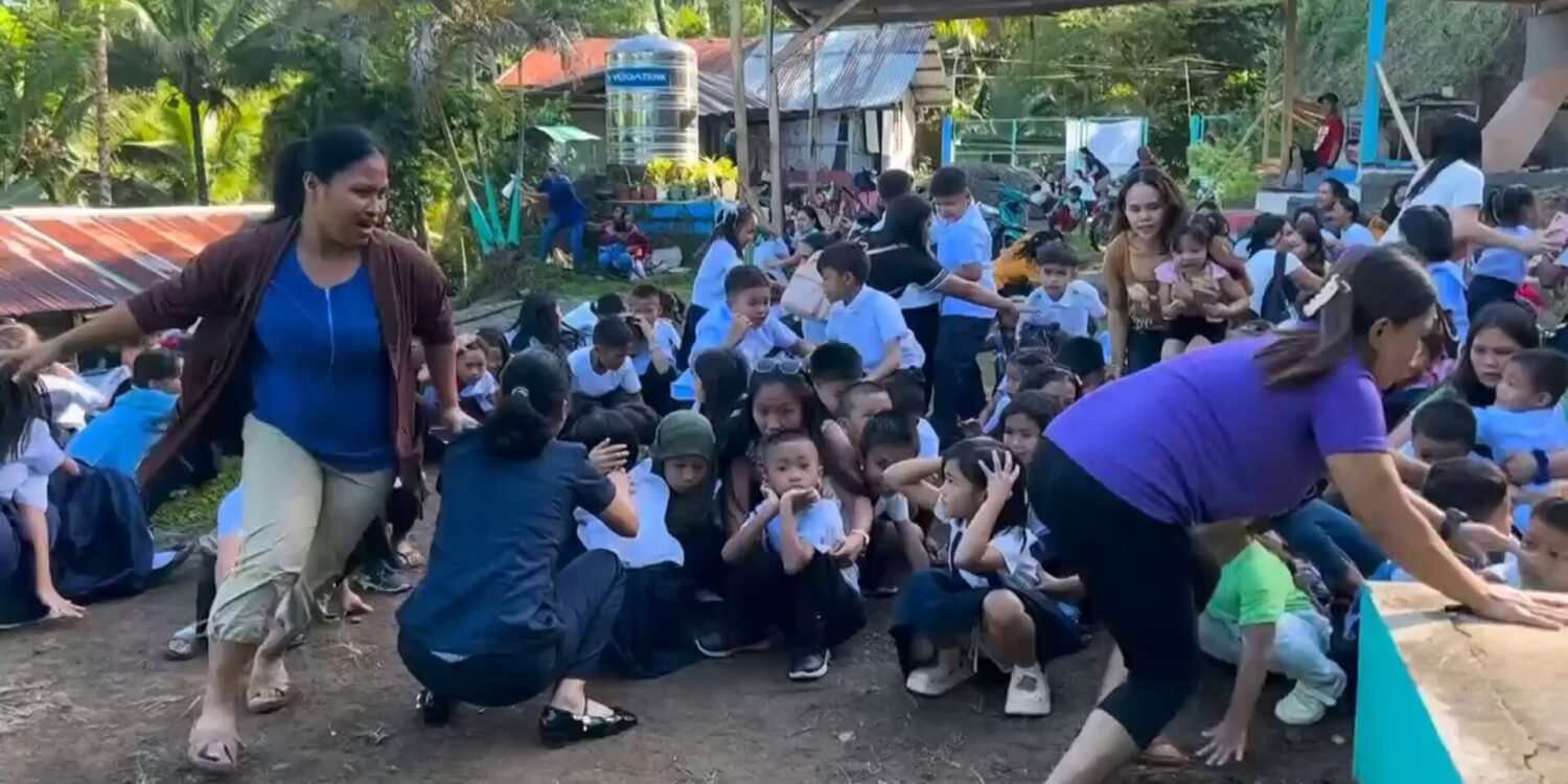 Vielerorts war es der erste Schultag auf den Philippinen.