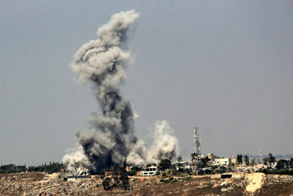 Allein am Sonntag zählten libanesische Medien rund 90 israelische Angriffe im Süden.