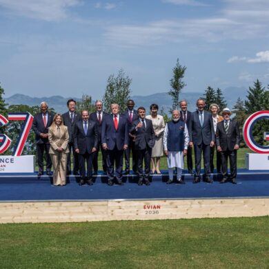 Gute Stimmung bei einem G7-Gipfel mit Trump. Das gab es lange nicht.