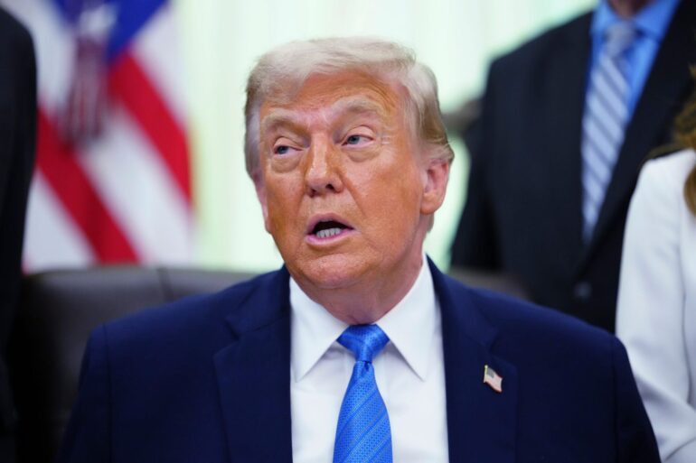 US-Präsident Donald Trump droht dem Iran mit neuen Angriffen.