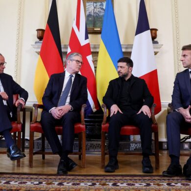 Die E3-Gruppe war bereits im vergangenen Jahr über Gespräche mit den USA und der Ukraine an den Bemühungen um ein Ende des Krieges beteiligt. (Archivbild)