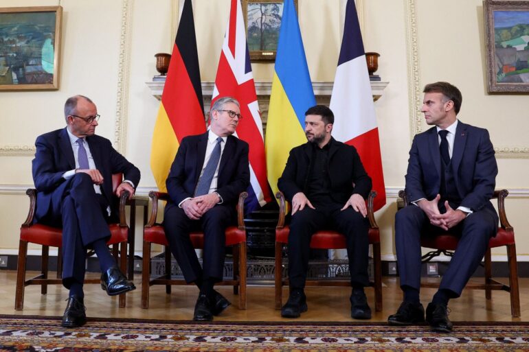 Die E3-Gruppe war bereits im vergangenen Jahr über Gespräche mit den USA und der Ukraine an den Bemühungen um ein Ende des Krieges beteiligt. (Archivbild)