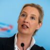AfD-Chefin Weidel kann sich über gute Umfragewerte freuen. (Archivbild)