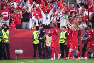 Kanada bejubelte den ersten Punkt bei einer WM-Endrunde.