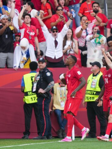 Kanada bejubelte den ersten Punkt bei einer WM-Endrunde.