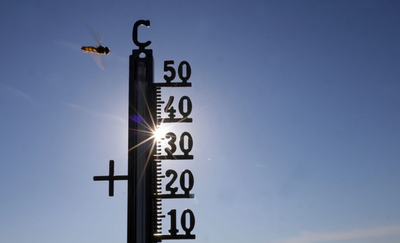 Die Temperaturen können bei bis zu 39 Grad liegen.