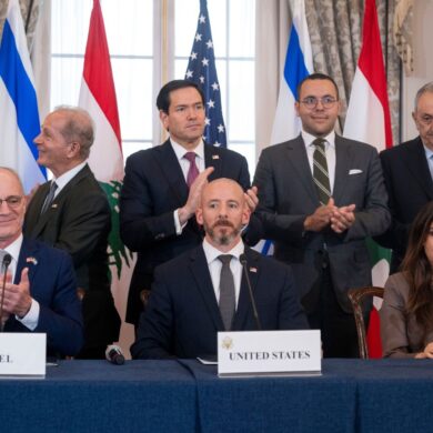 Israel und Libanon verständigen sich auf Rahmenabkommen.