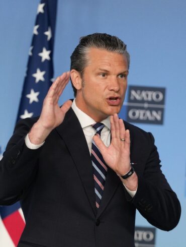 US-Verteidigungsminister Pete Hegseth findet klare Worte.