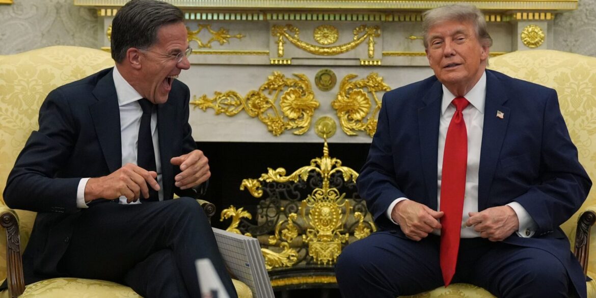 US-Präsident Trump lobt Nato-Generalsekretär Rutte.