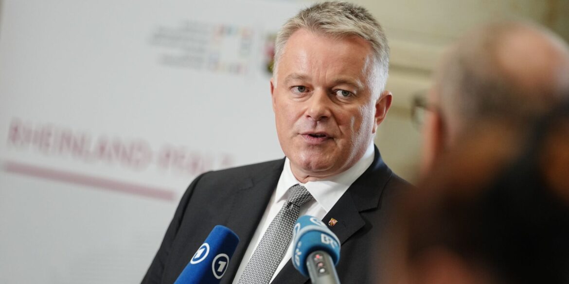 Der neue rheinland-pfälzische Regierungschef  Gordon Schnieder ist auch der neue Vorsitzende der Ministerpräsidentenkonfernez.