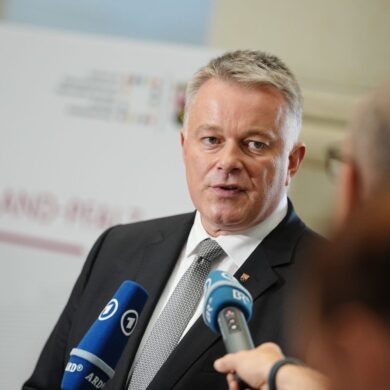 Der neue rheinland-pfälzische Regierungschef  Gordon Schnieder ist auch der neue Vorsitzende der Ministerpräsidentenkonfernez.