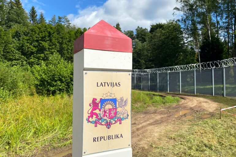 In Lettland hatten die Behörden die Bewohner mehrerer Regionen im Osten des Landes über eine mögliche Bedrohung des Luftraums informiert. (Archivbild)