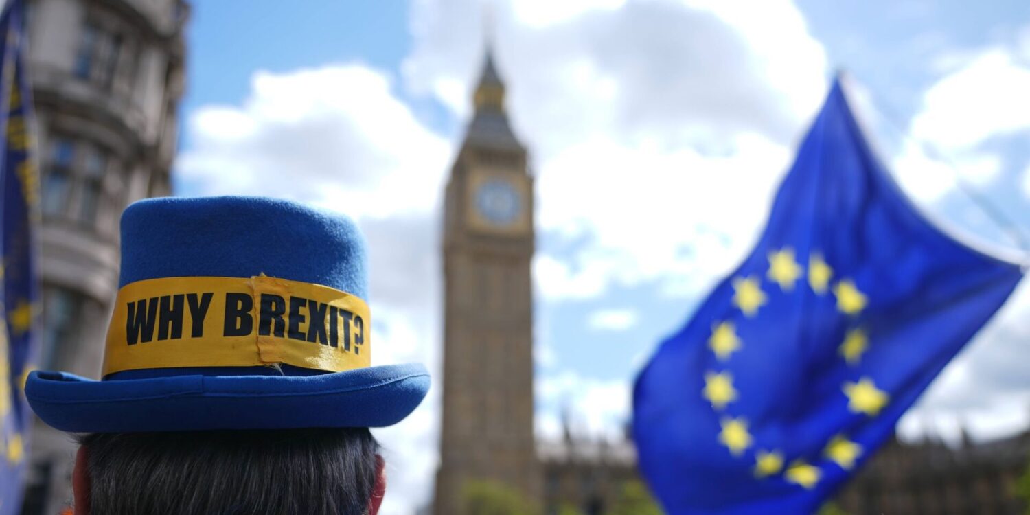 Der Brexit hat die britische Wählerschaft tief gespalten in Leaver und Remainer. (Archivfoto)