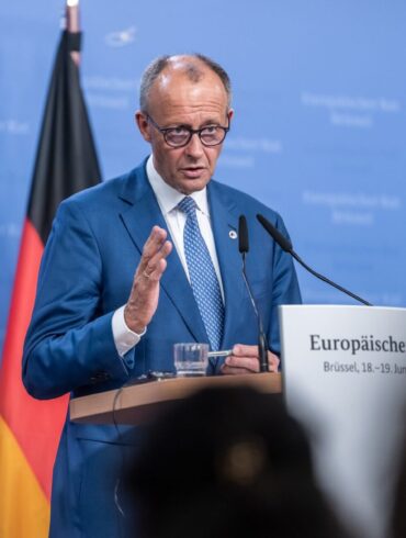 Findet den derzeit diskutierten Vorschlag für den neuen EU-Haushalt deutlich zu hoch: Bundeskanzler Friedrich Merz.