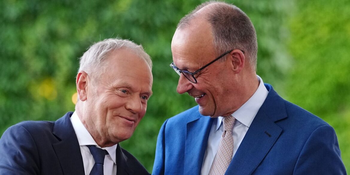 Erst Berlin, dann Danzig: Tusk und Merz treffen sich in wenigen Stunden zweimal.