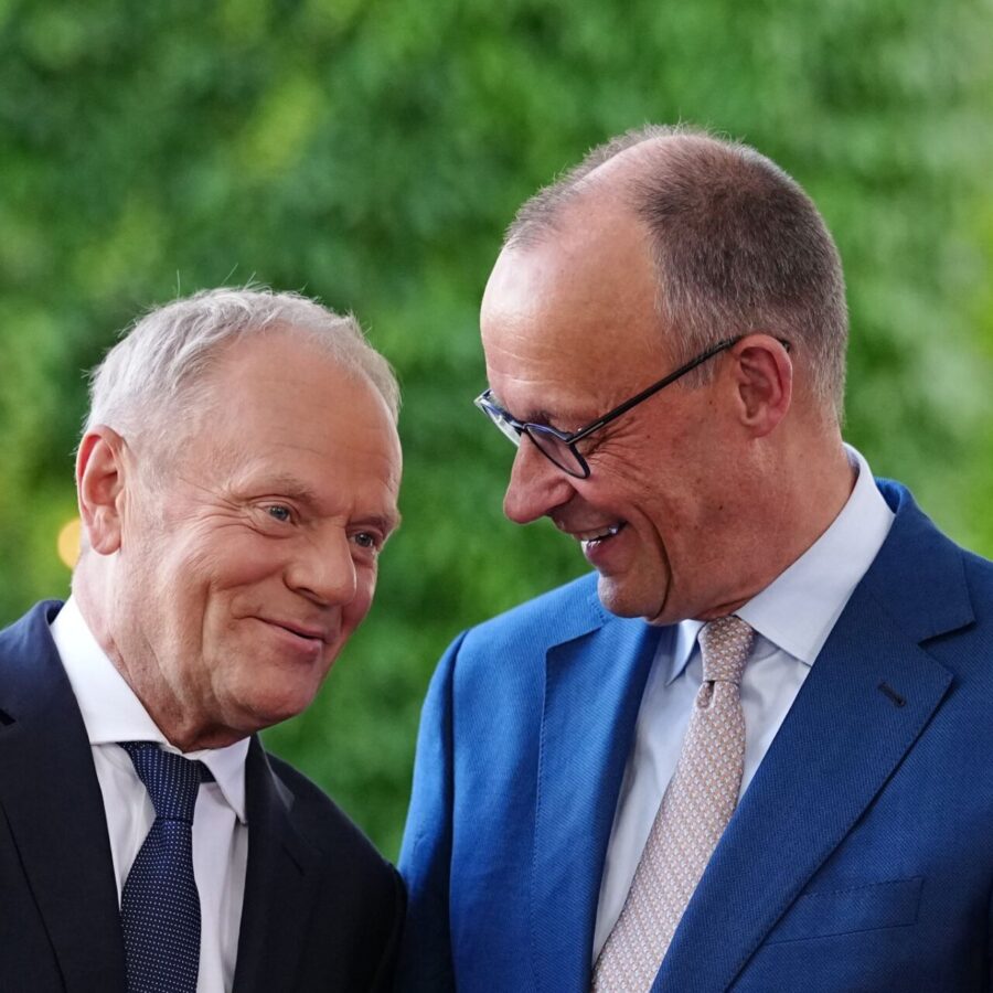 Erst Berlin, dann Danzig: Tusk und Merz treffen sich in wenigen Stunden zweimal.