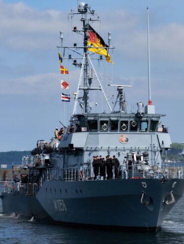 Sollte Deutschland sich an einer Militärmission beteiligen, gehört das Minenjagdboot Fulda zum deutschen Beitrag.
