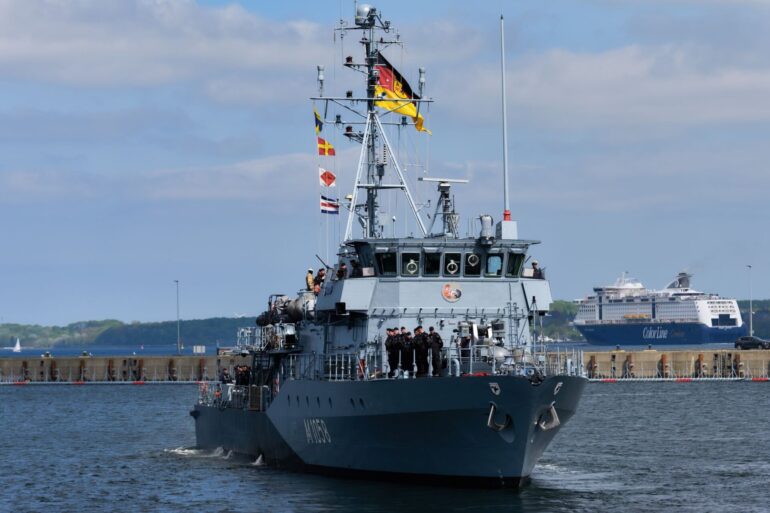 Sollte Deutschland sich an einer Militärmission beteiligen, gehört das Minenjagdboot Fulda zum deutschen Beitrag.