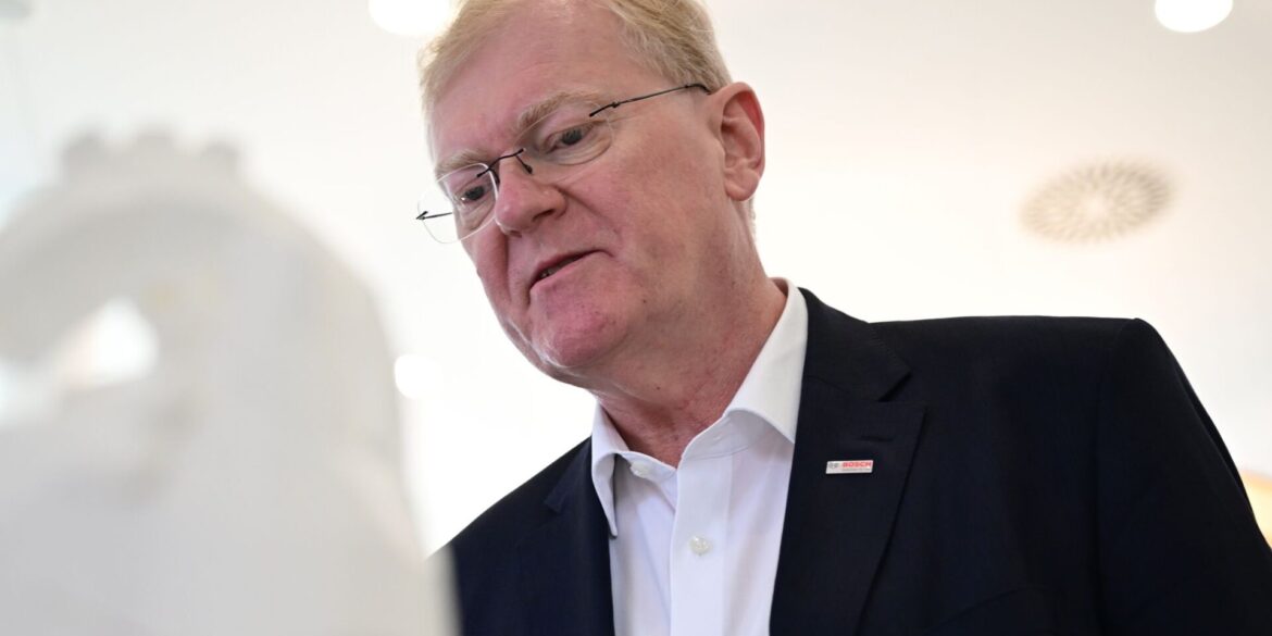 Bosch-Chef Hartung verlässt das Unternehmen. (Archivbild)