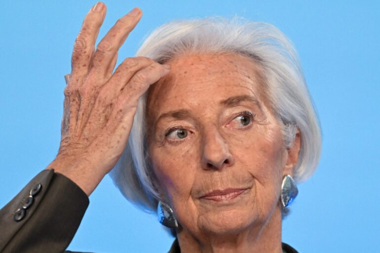 EZB-Präsidentin Christine Lagarde will die Inflation im Euroraum im Zaum zu halten. (Archivbild)