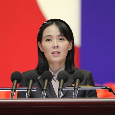 Nordkoreas Kim Yo Jong, Schwester von Machthaber Kim Jong Un, erteilt Bemühungen zur nuklearen Abrüstung des Landes eine klare Absage. (Archivbild)