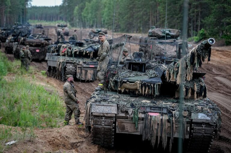 Die Stationierung der Panzerbrigade soll im nächsten Jahr abgeschlossen sein.