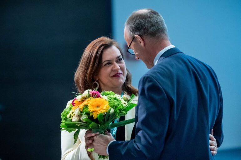 CDU-Chef Friedrich Merz sucht sich Franziska Hoppermann als neue Generalsekretärin aus