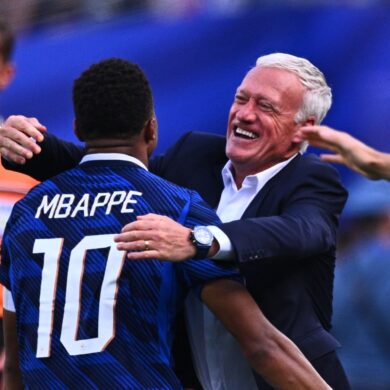 Mbappé war als Doppeltorschütze erneut ein zentraler Spieler für Frankreich.