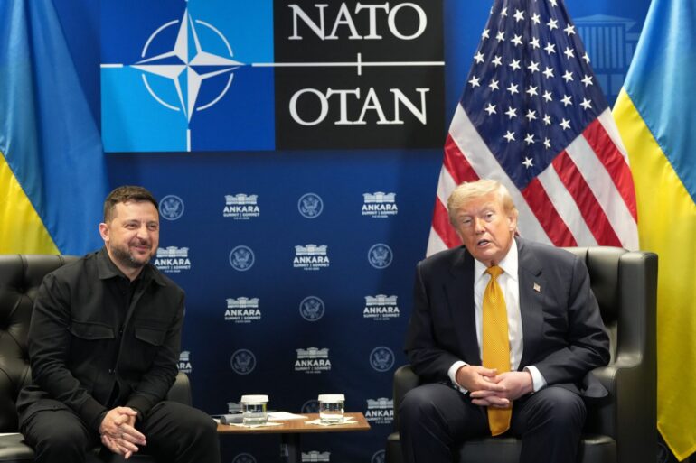 Trump sagt Selenskyj eine Lizenz für Patriot-Flugabwehrraketen zu. (Archivbild)