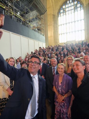 Andy Burnham wird heute zum Vorsitzenden der Labour-Partei gekürt. (Archivbild)