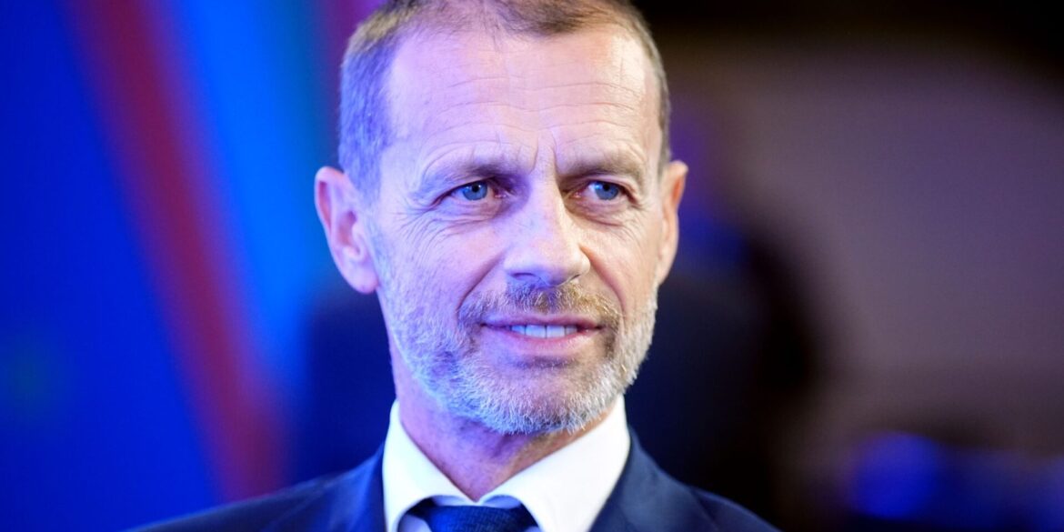 Nicht begeistert von den FIFA-Plänen: UEFA-Präsident Aleksander Ceferin. (Archivbild)