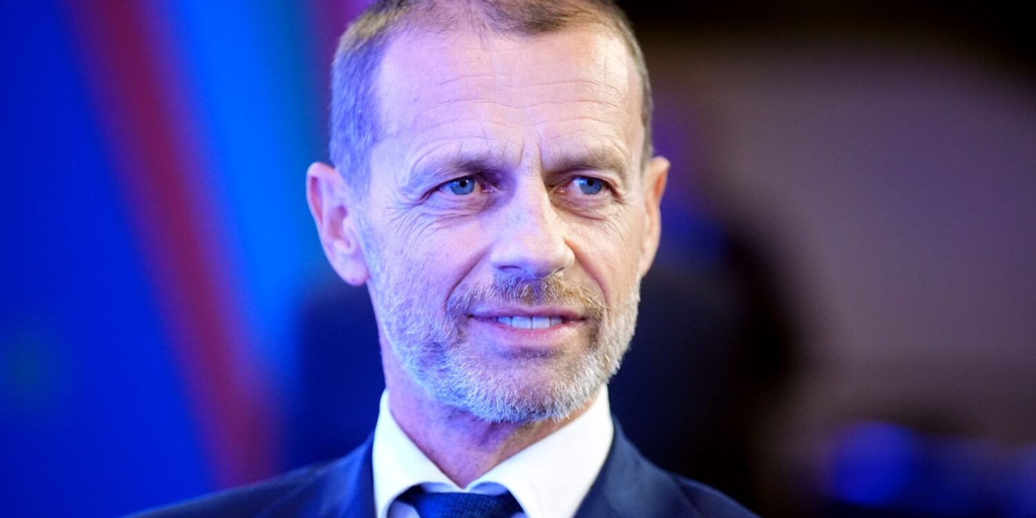 Nicht begeistert von den FIFA-Plänen: UEFA-Präsident Aleksander Ceferin. (Archivbild)