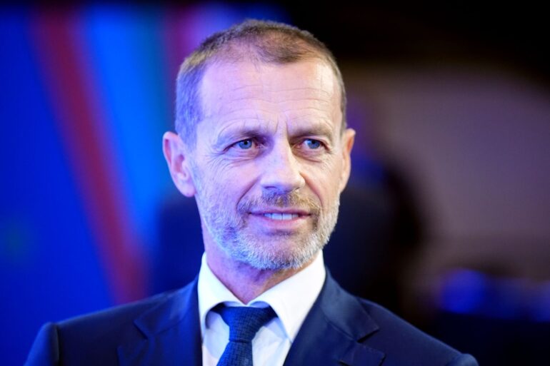 Nicht begeistert von den FIFA-Plänen: UEFA-Präsident Aleksander Ceferin. (Archivbild)